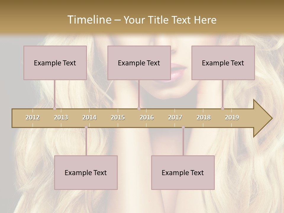 Fashion Colorful Lilac PowerPoint Template