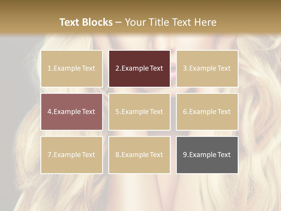 Fashion Colorful Lilac PowerPoint Template