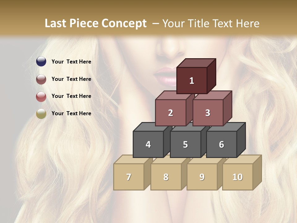 Fashion Colorful Lilac PowerPoint Template