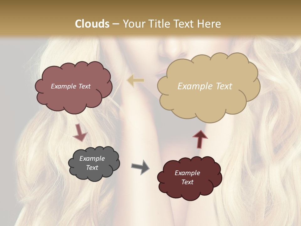 Fashion Colorful Lilac PowerPoint Template