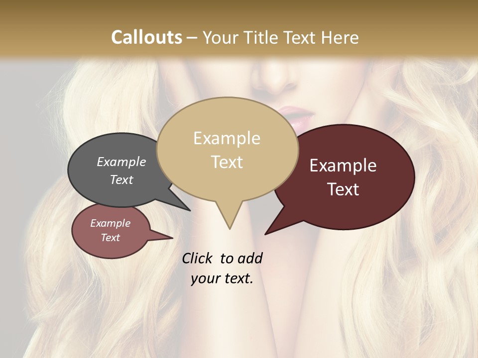 Fashion Colorful Lilac PowerPoint Template