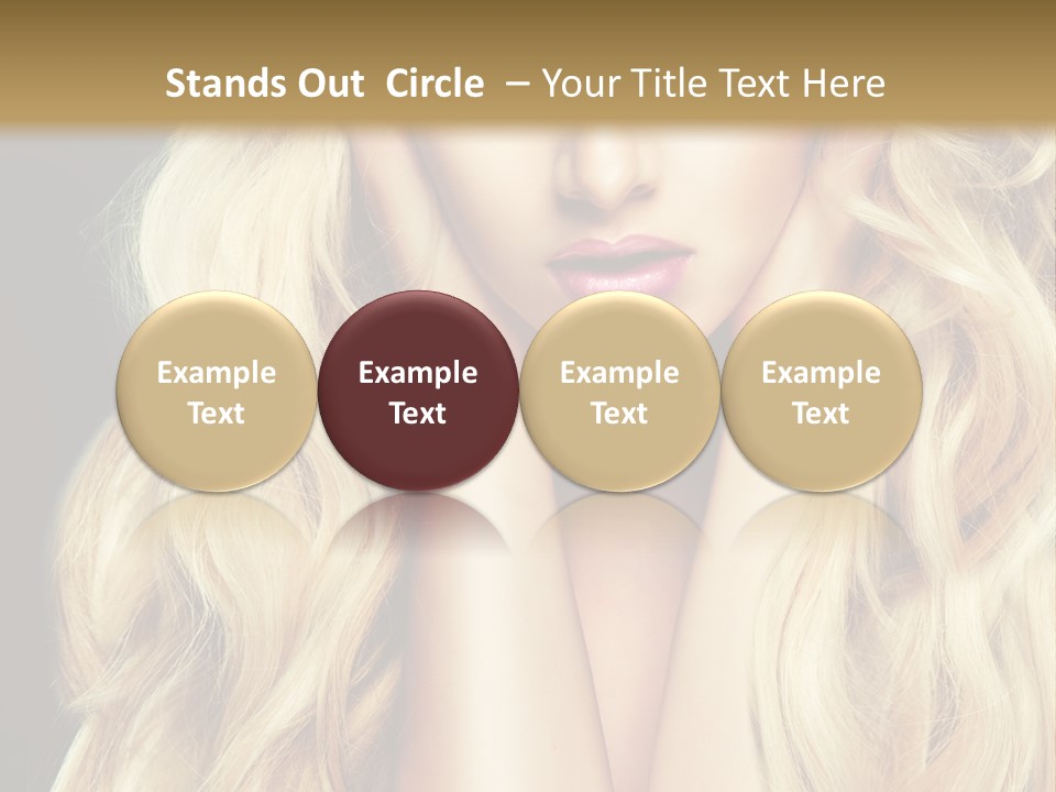 Fashion Colorful Lilac PowerPoint Template