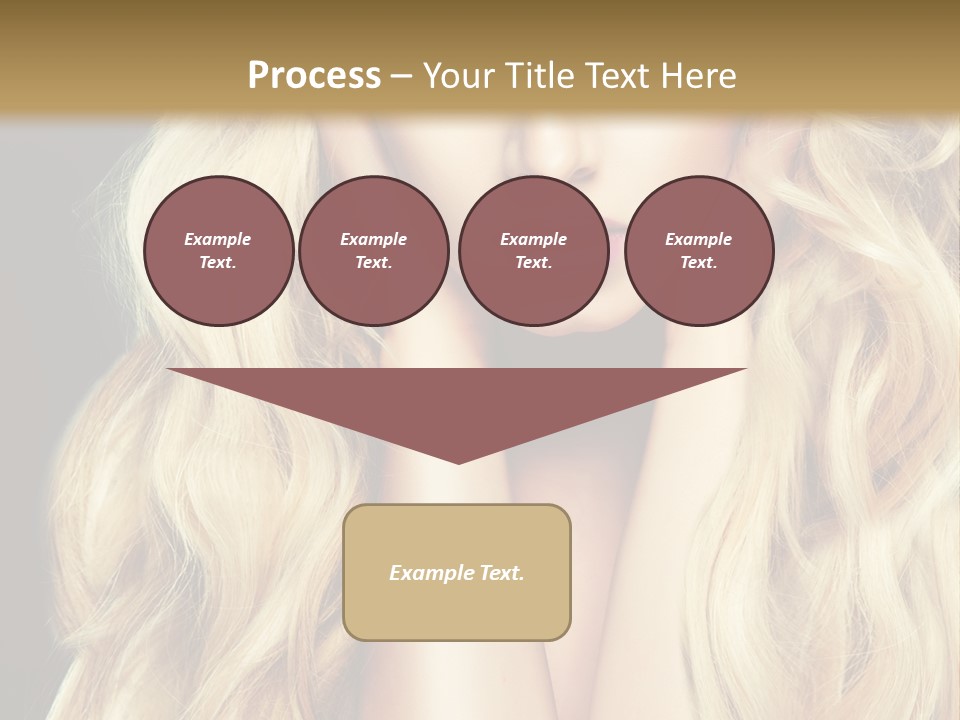 Fashion Colorful Lilac PowerPoint Template