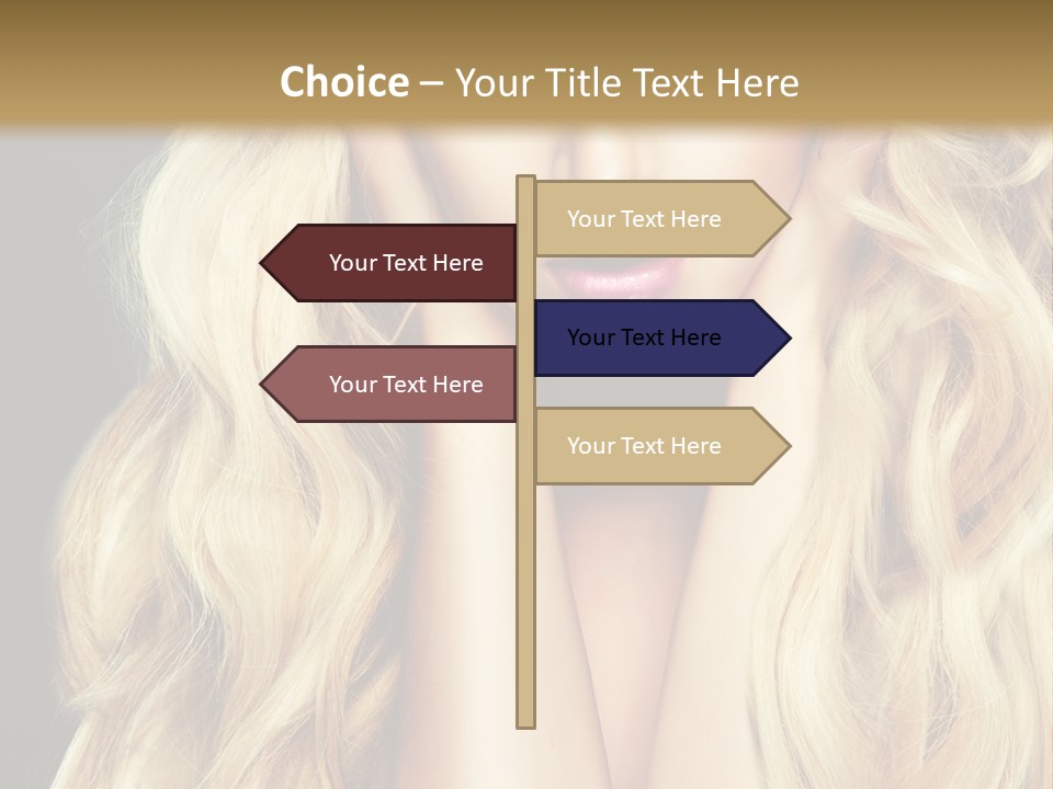 Fashion Colorful Lilac PowerPoint Template