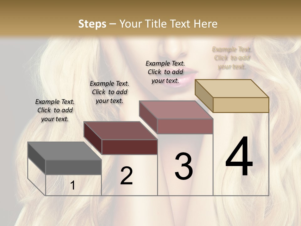 Fashion Colorful Lilac PowerPoint Template