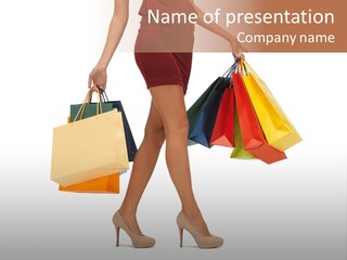 Buyer Dress Luxury PowerPoint Template