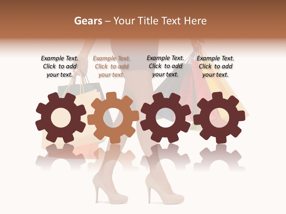 Buyer Dress Luxury PowerPoint Template