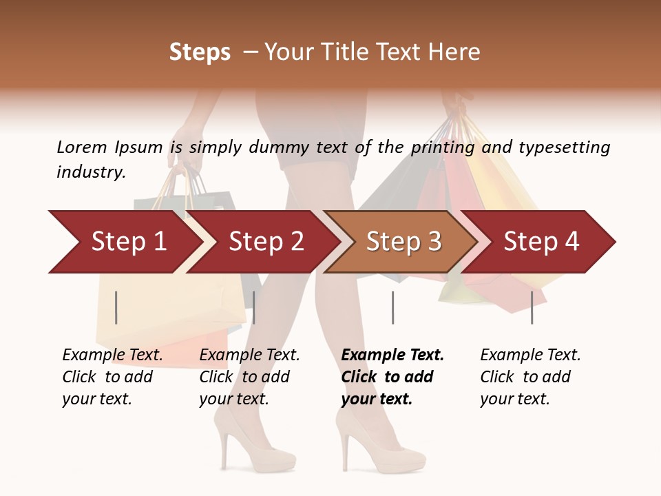 Buyer Dress Luxury PowerPoint Template