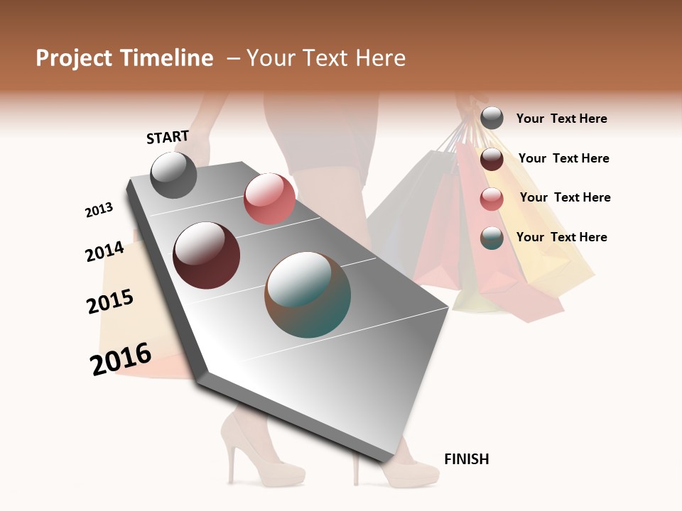 Buyer Dress Luxury PowerPoint Template