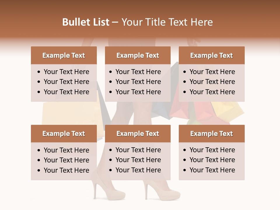 Buyer Dress Luxury PowerPoint Template