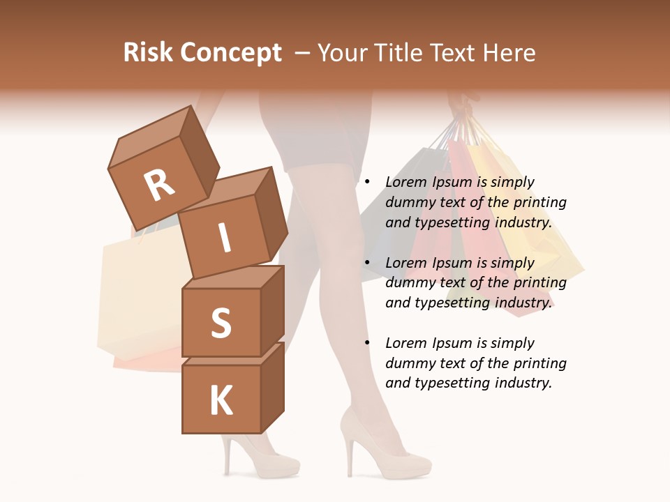 Buyer Dress Luxury PowerPoint Template