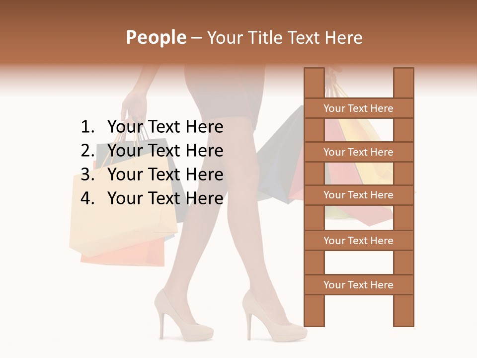 Buyer Dress Luxury PowerPoint Template