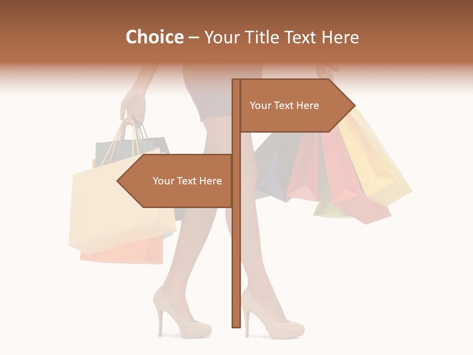 Buyer Dress Luxury PowerPoint Template