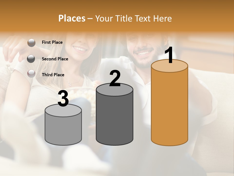 Young Love Happy PowerPoint Template