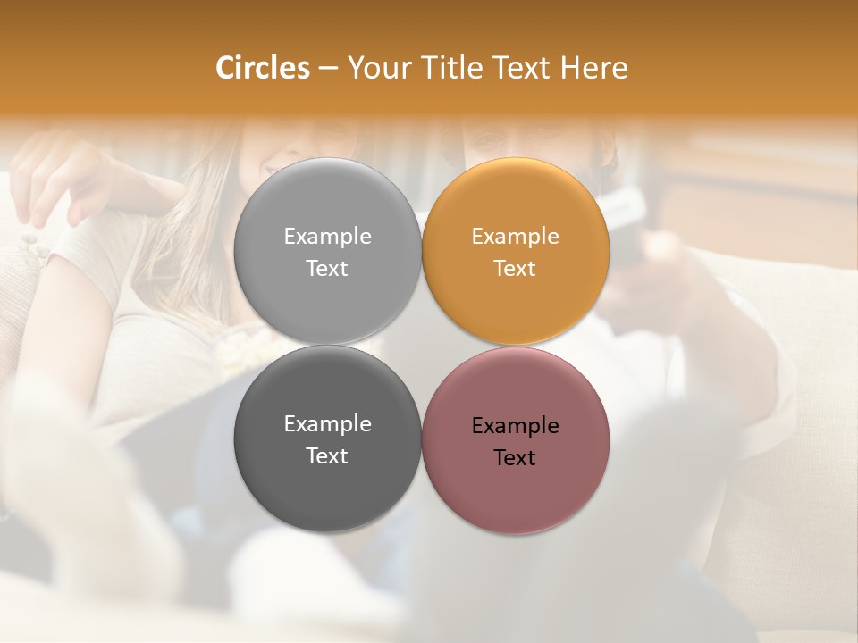 Young Love Happy PowerPoint Template