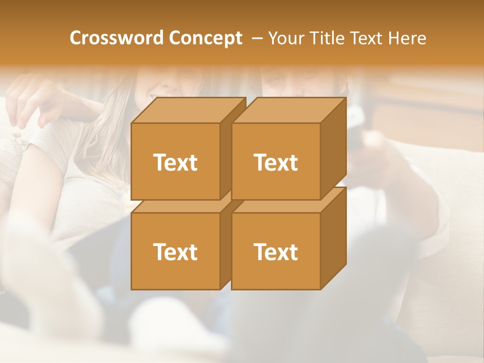 Young Love Happy PowerPoint Template