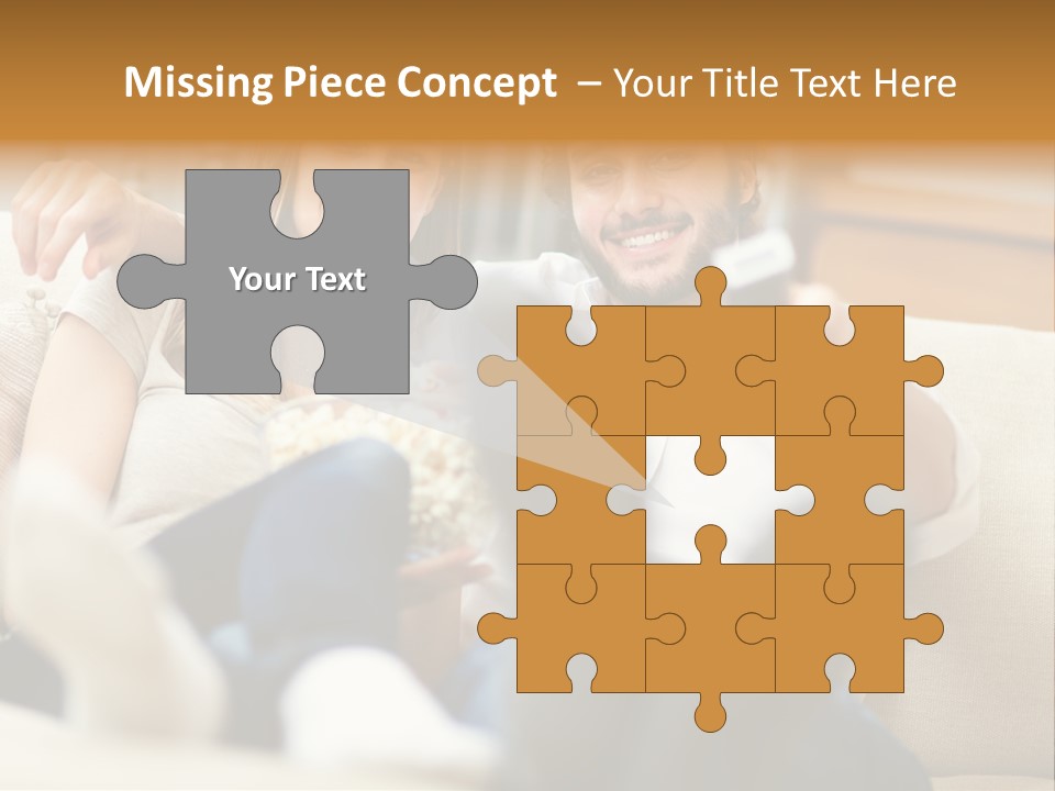 Young Love Happy PowerPoint Template