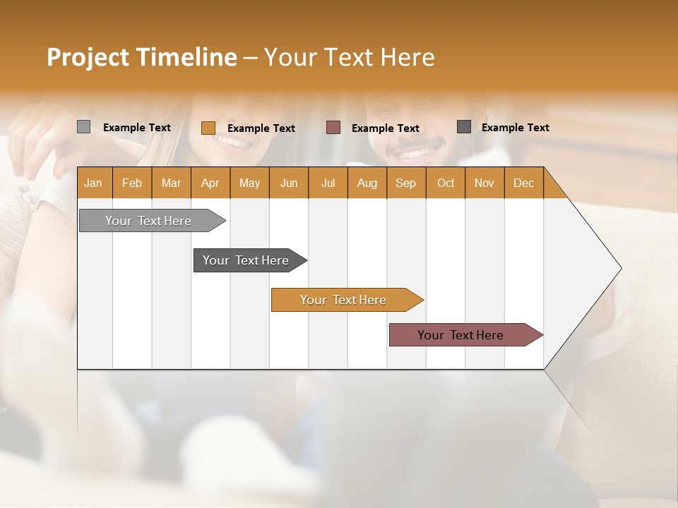 Young Love Happy PowerPoint Template