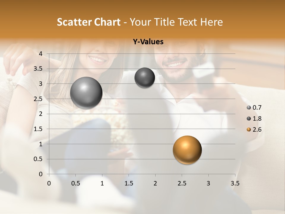 Young Love Happy PowerPoint Template