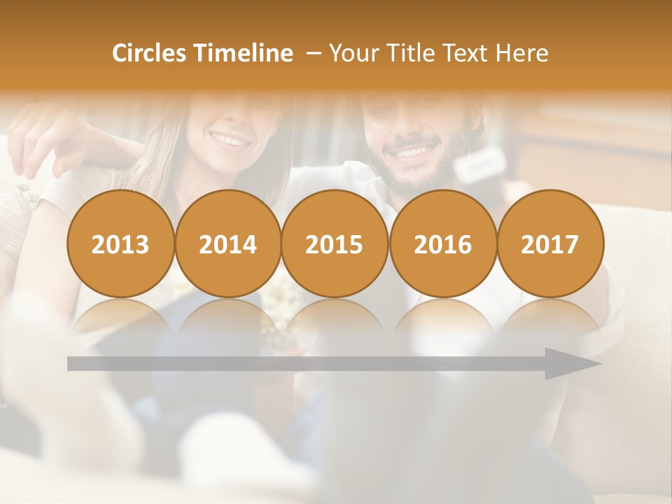 Young Love Happy PowerPoint Template