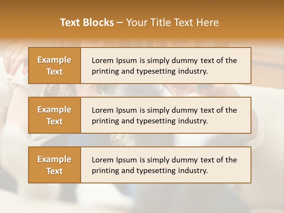 Young Love Happy PowerPoint Template