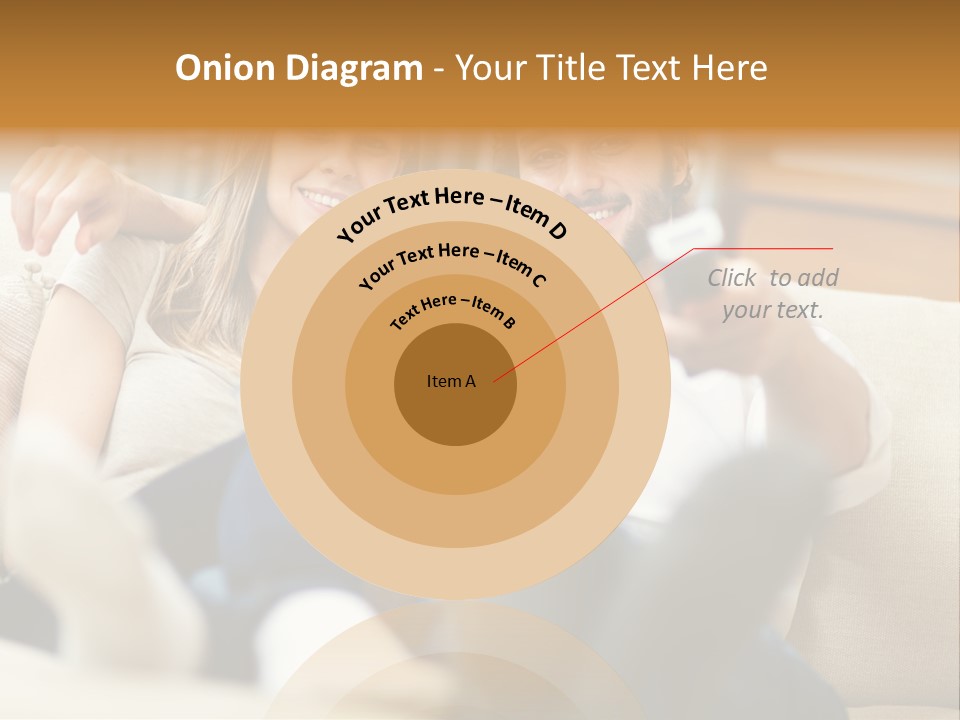 Young Love Happy PowerPoint Template