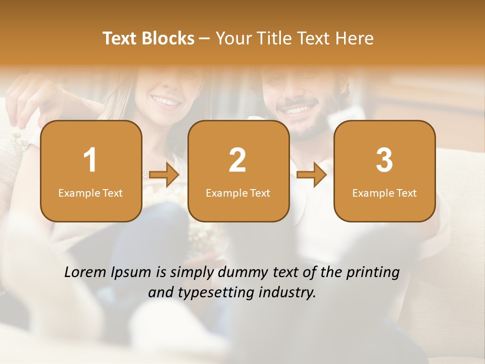 Young Love Happy PowerPoint Template