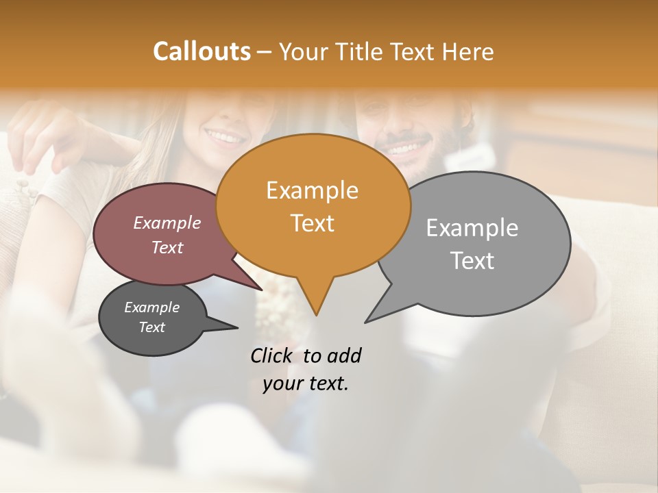 Young Love Happy PowerPoint Template