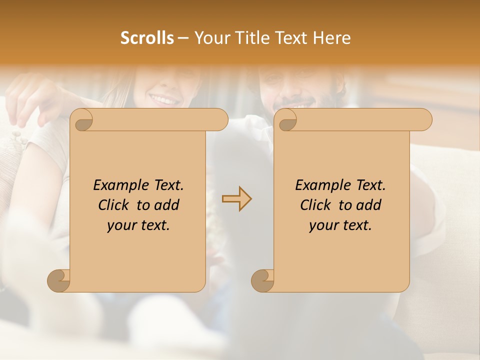 Young Love Happy PowerPoint Template