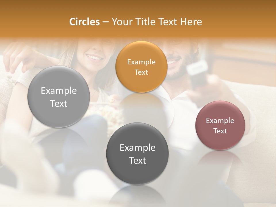 Young Love Happy PowerPoint Template