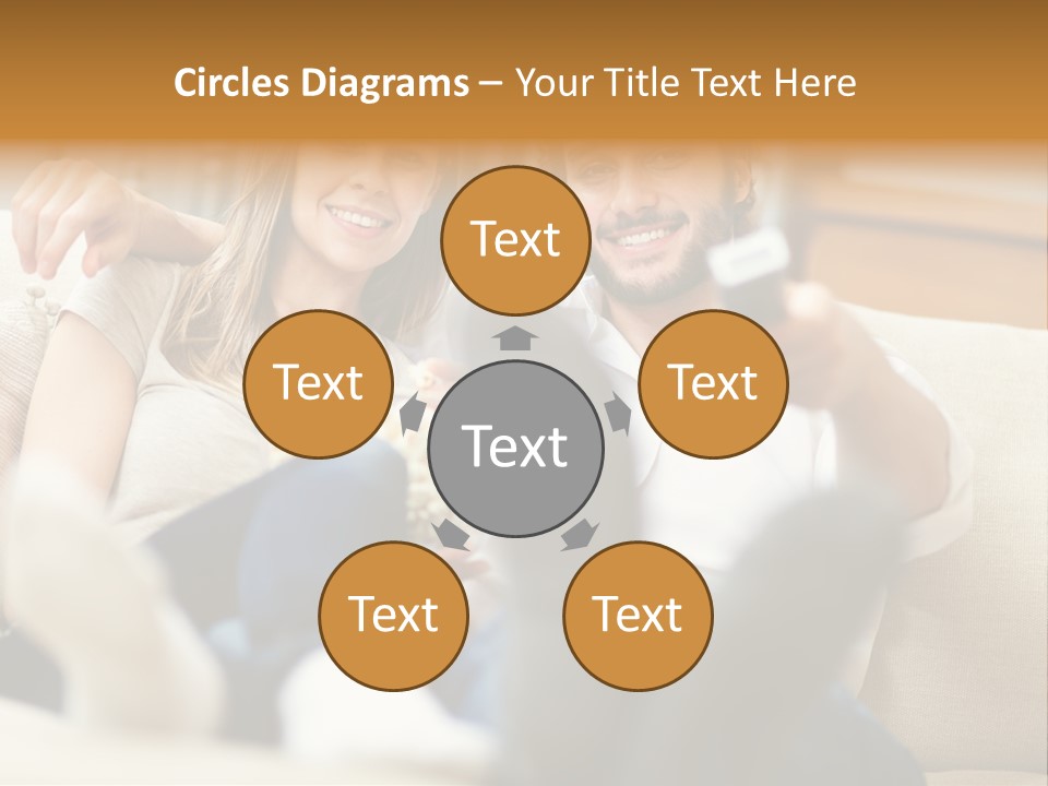 Young Love Happy PowerPoint Template