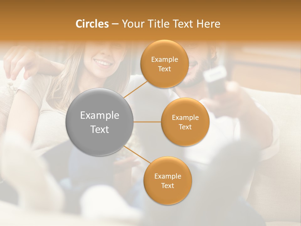 Young Love Happy PowerPoint Template