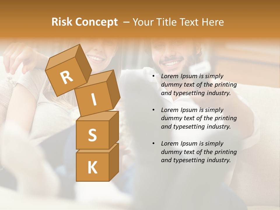 Young Love Happy PowerPoint Template