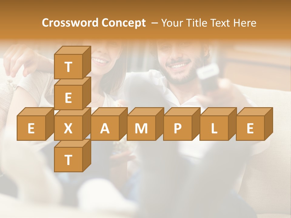 Young Love Happy PowerPoint Template