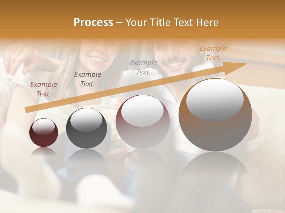 Young Love Happy PowerPoint Template