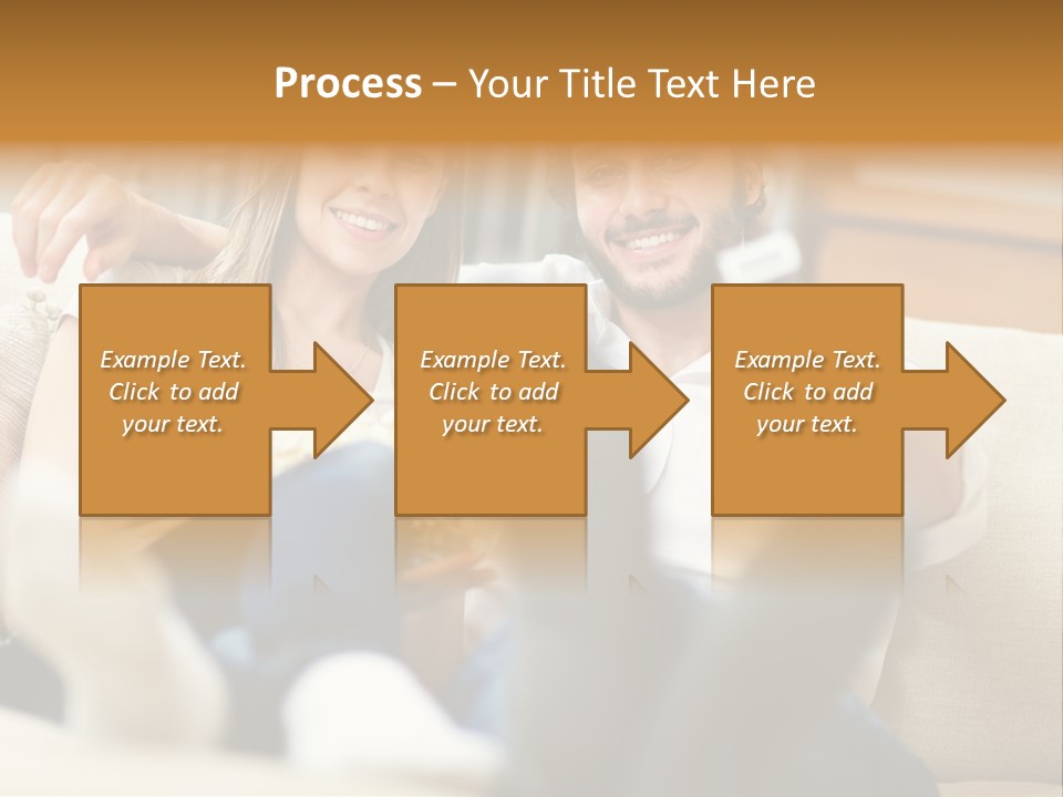 Young Love Happy PowerPoint Template