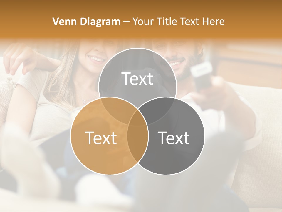 Young Love Happy PowerPoint Template