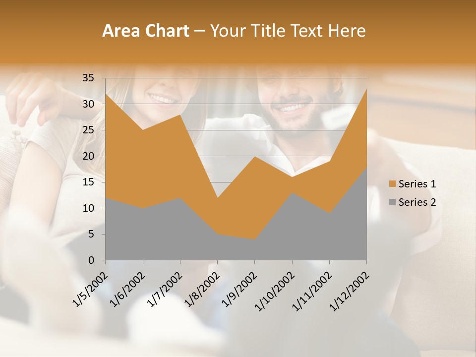 Young Love Happy PowerPoint Template