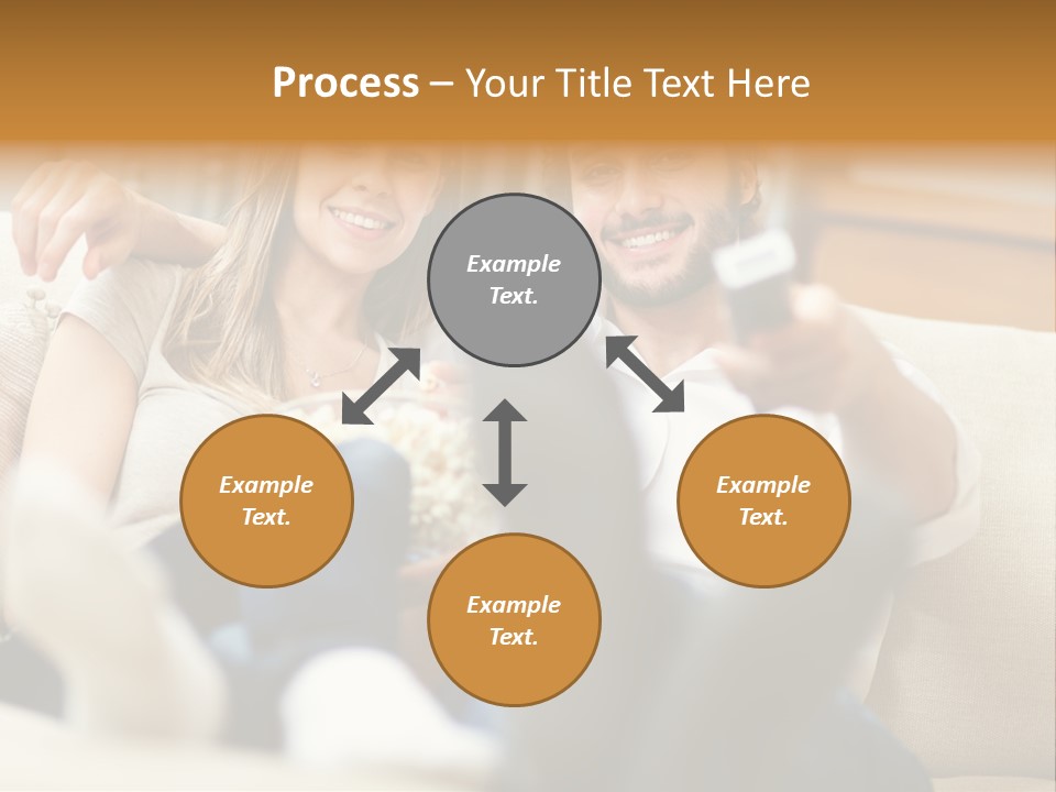 Young Love Happy PowerPoint Template