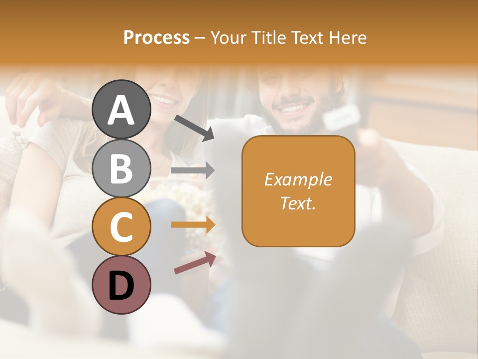 Young Love Happy PowerPoint Template