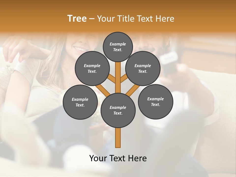 Young Love Happy PowerPoint Template