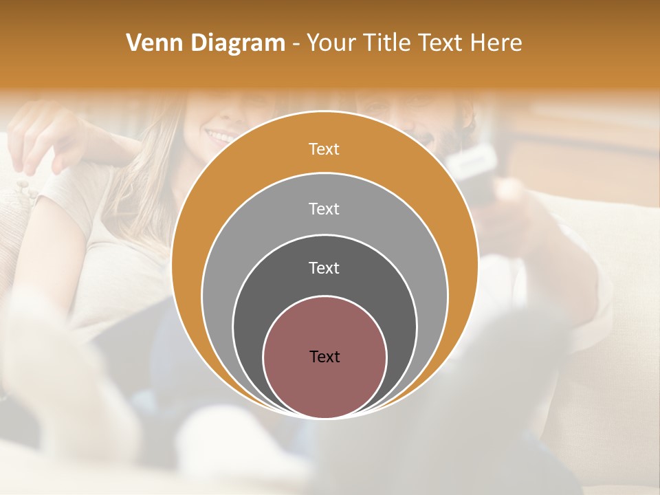 Young Love Happy PowerPoint Template