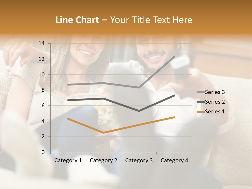 Young Love Happy PowerPoint Template