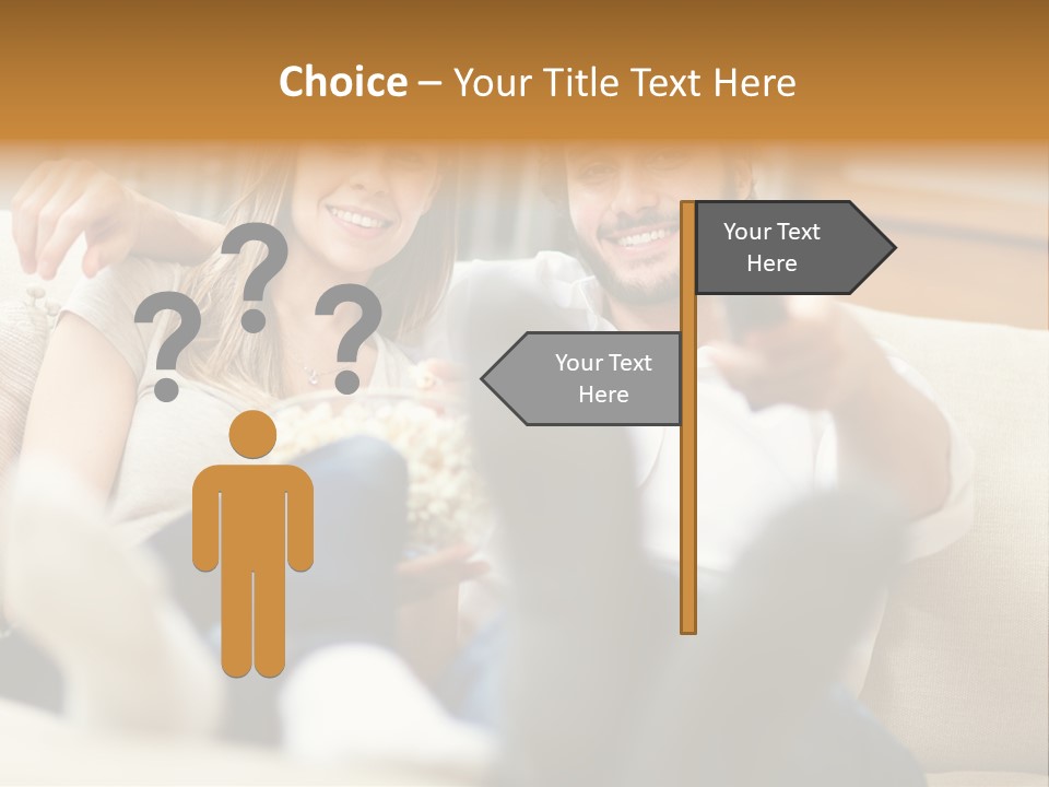 Young Love Happy PowerPoint Template