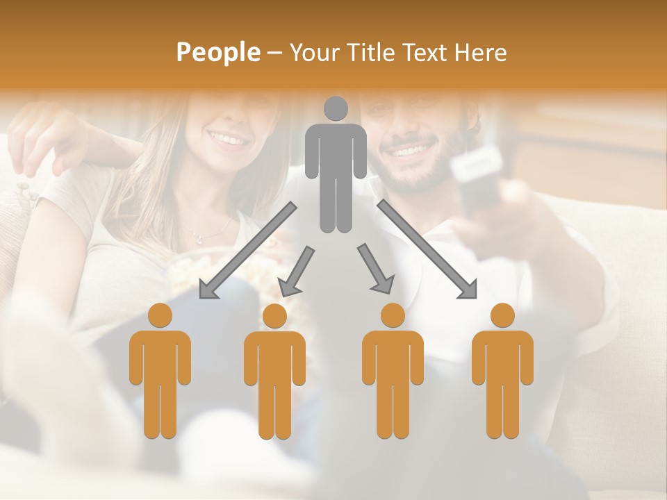 Young Love Happy PowerPoint Template