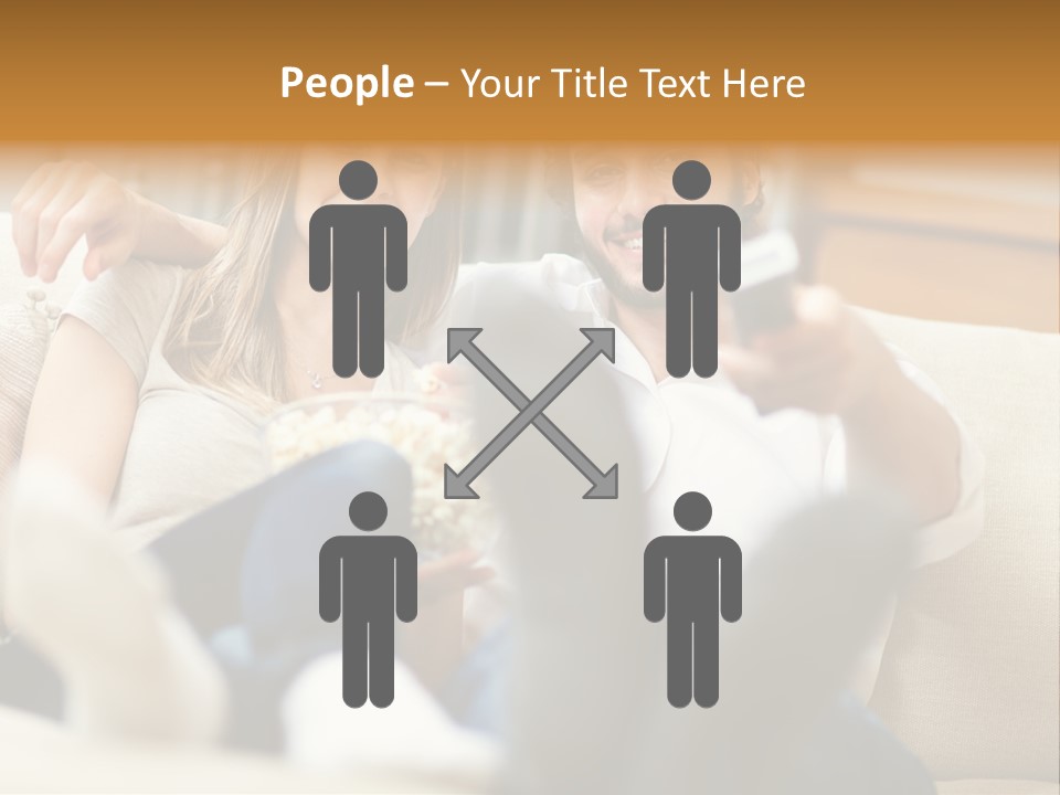 Young Love Happy PowerPoint Template