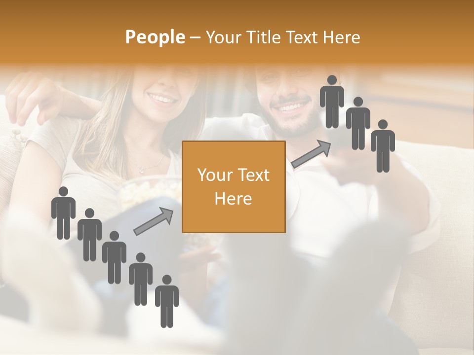 Young Love Happy PowerPoint Template