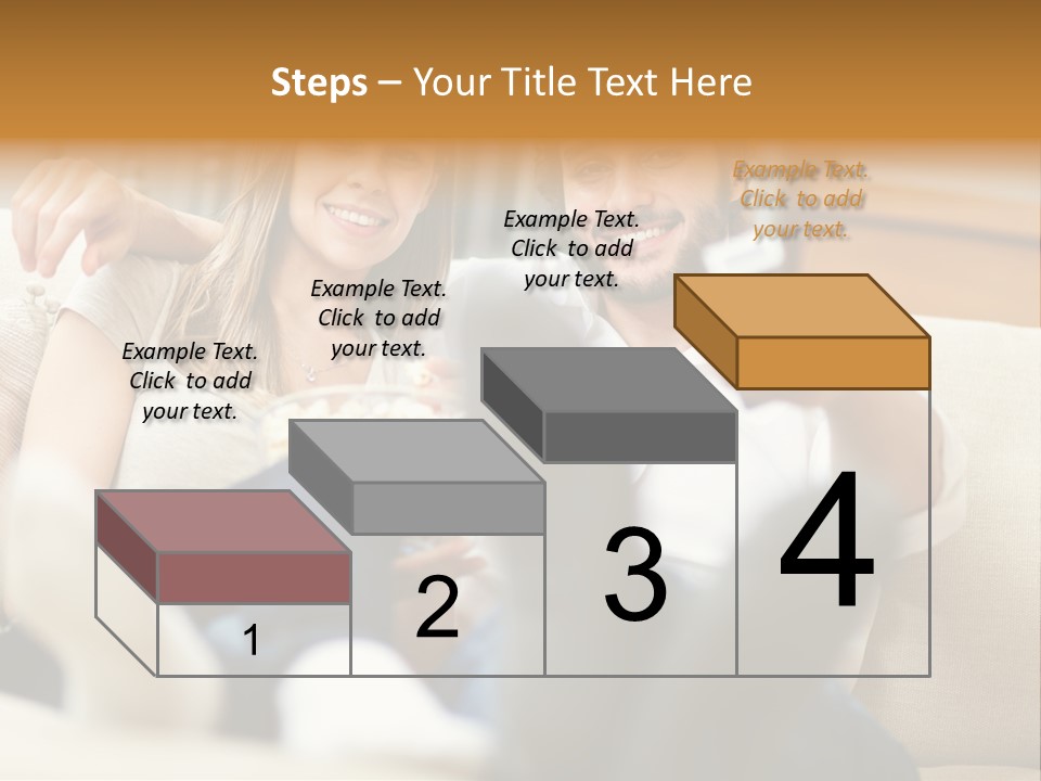 Young Love Happy PowerPoint Template