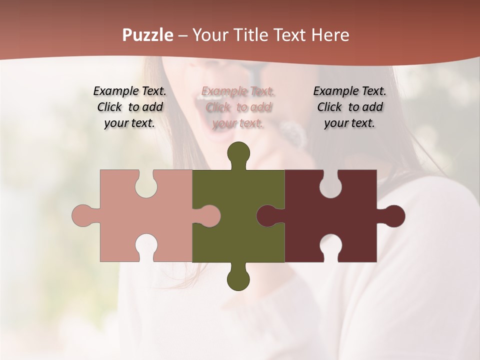 Hand Selective People PowerPoint Template