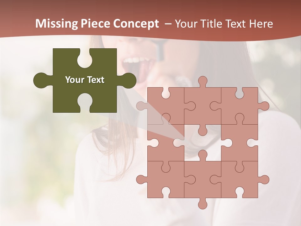 Hand Selective People PowerPoint Template